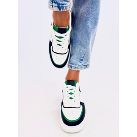 Női fekete -fehér női sportcipő 1