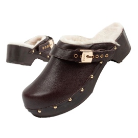 Scholl Iconic F298121011 klumpa barna 1