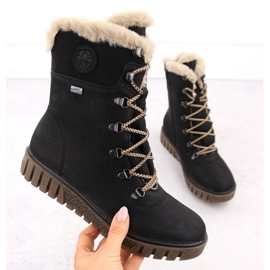 Rieker RKR745 fekete membráncsizma 1