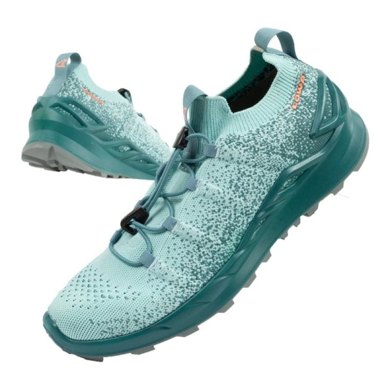 Lowa Fusion Low 320415 9028 zöld sportcipő 1