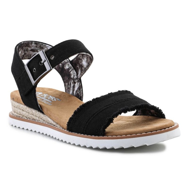 Cipők Szandálok Skechers Espadrilles Bobs Adobe Princess 113541-BLK fekete 1