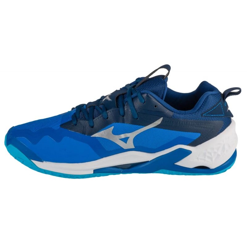 Mizuno Wave Stealth Neo Ii X1GA240001 kézilabda cipő kék 1 Mizuno Wave Stealth Neo Ii X1GA240001 kézilabda cipő kék 1