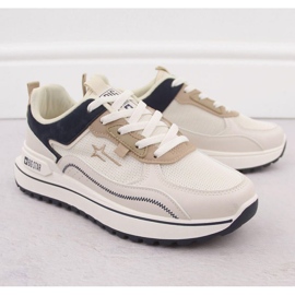 Big Star Női sportcipő nagy csillag nn274a092 fehér bézs 2