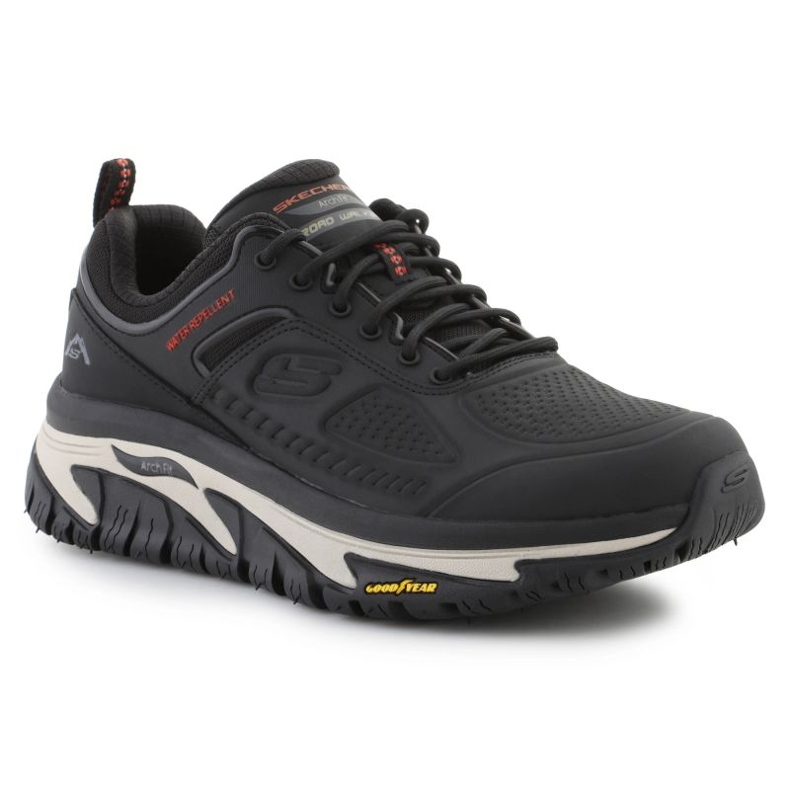 Cipő SKECHERS íves FIT ROAD WALKER RECON 37333-BLK Vízálló fekete 1