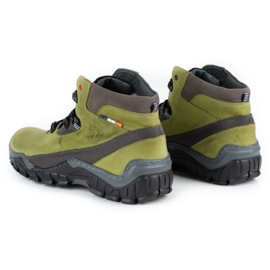 Olivier Férfi téli cipő 134GT szigetelt zöld gyapjú 5