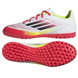 Adidas F50 Club TF IE1225 labdarúgó cipő fehér 1 Adidas F50 Club TF IE1225 labdarúgó cipő fehér 1