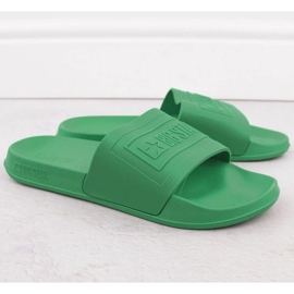 Big Star NN174650 férfi víz flip -flops zöld 1