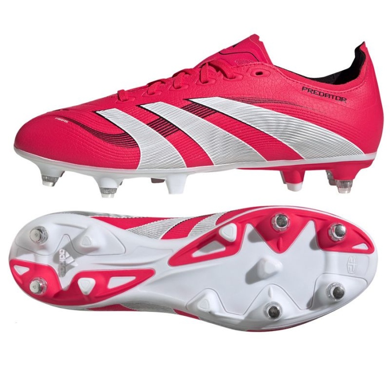 Adidas Predator League Sg ID3762 futballcipő piros 1