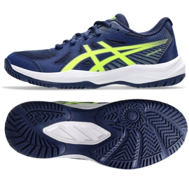 Asics Upcourt 6 Gs 1074A045 400 röplabda cipő kék 3 Asics Upcourt 6 Gs 1074A045 400 röplabda cipő kék 3