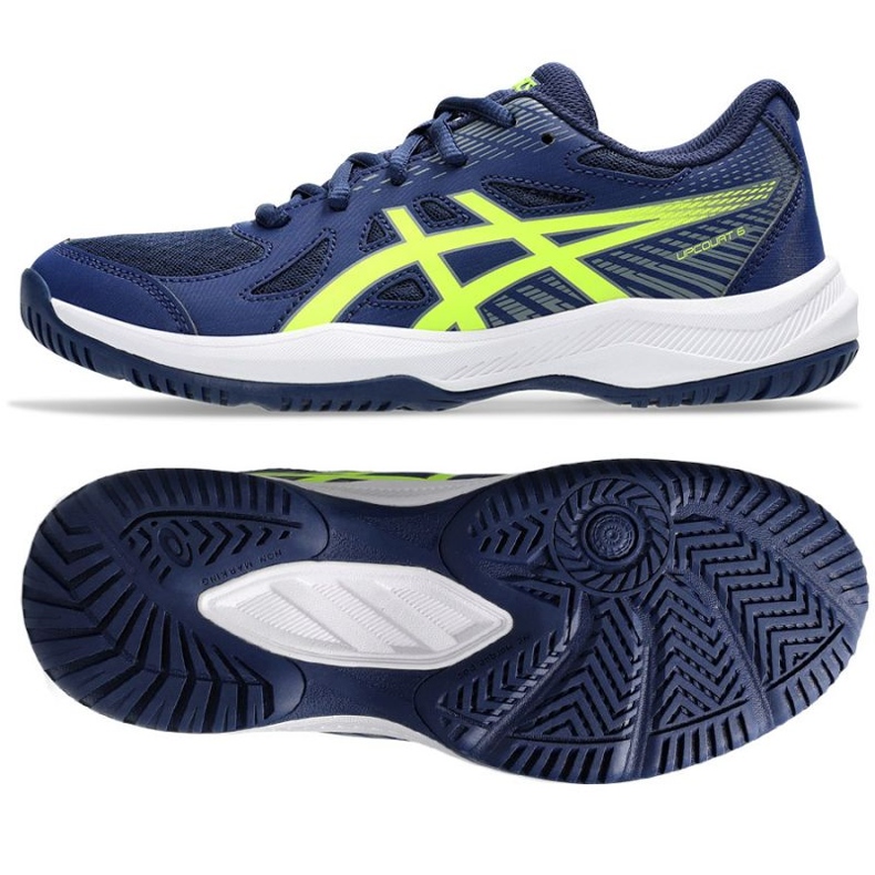 Asics Upcourt 6 Gs 1074A045 400 röplabda cipő kék 3