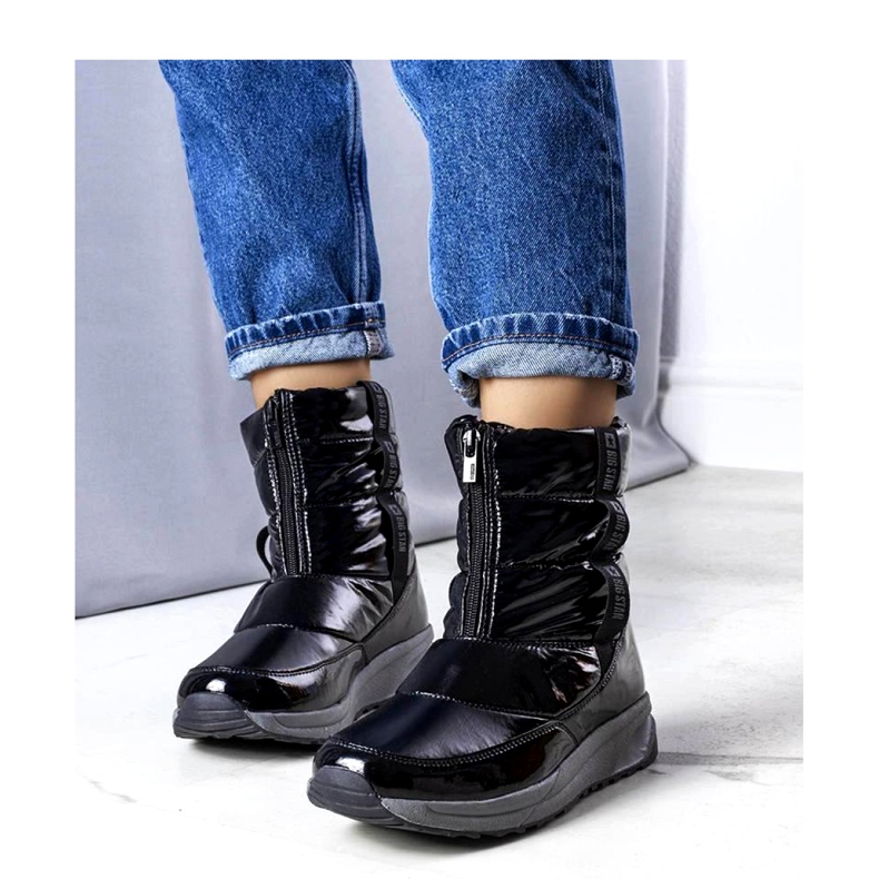 Női hócsizma Big Star KK274392 Fekete 1