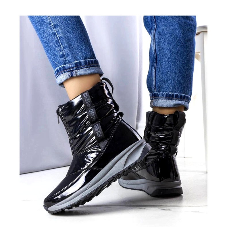 Női hócsizma Big Star KK274392 Fekete 3 Női hócsizma Big Star KK274392 Fekete 3