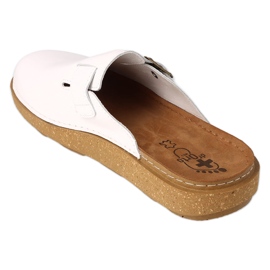 Dr.ORTO Befado férfi bőr papucs 179M004 fehér 2