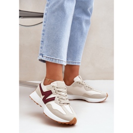 Bézs-merev cipők cipők sportcipő 2