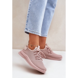 Rózsaszín -mesh -in -pink -in -pink sportcipő 2