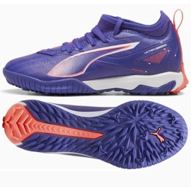 Puma Ultra 5 Match TT+ Középcipő 108097-01 ibolya 2