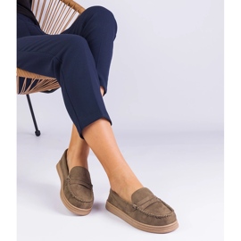 Zöld női cipők az Ekozamszu -tól 2