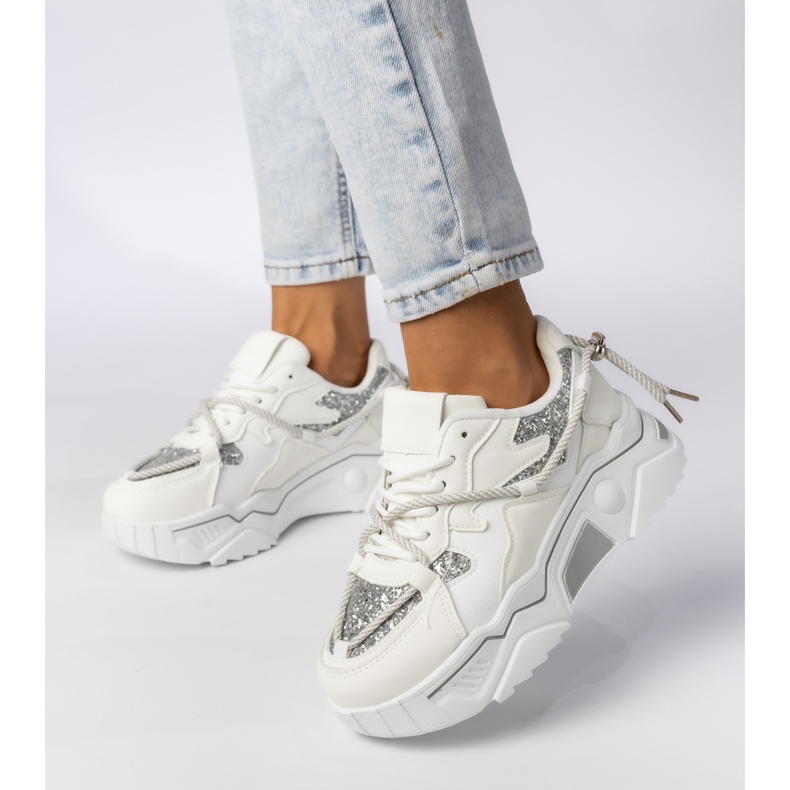 Női sportfehér cipők 1