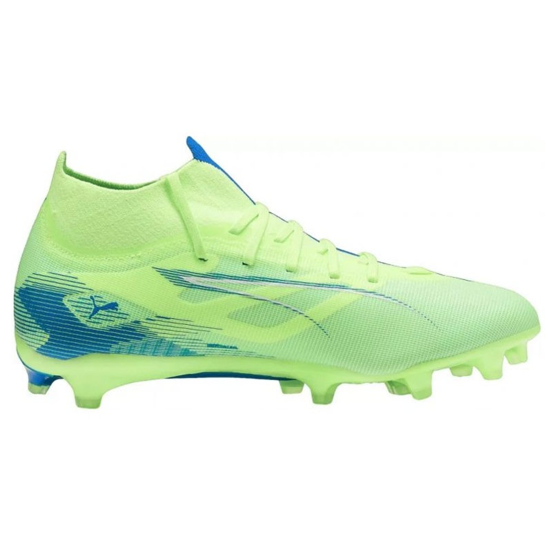Puma Ultra 5 Match+ FG/AG 107686-03 Zöld cipő 1
