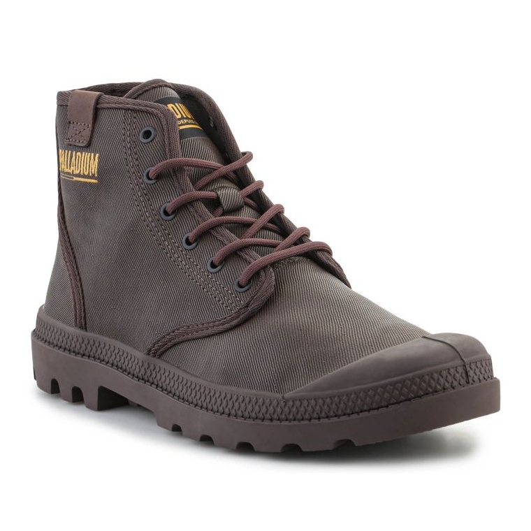 Palladium Pampa Hi Coated U 74375-249-M Dark Cocoa cipő barna 2