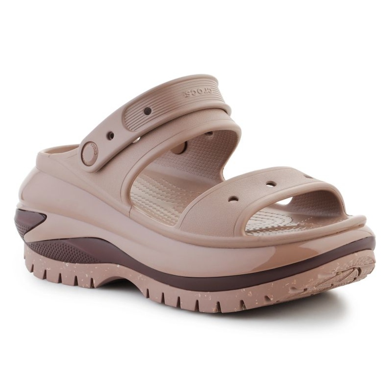 Crocs Mega Crush szandál 207989-2Q9 papucs barna 2