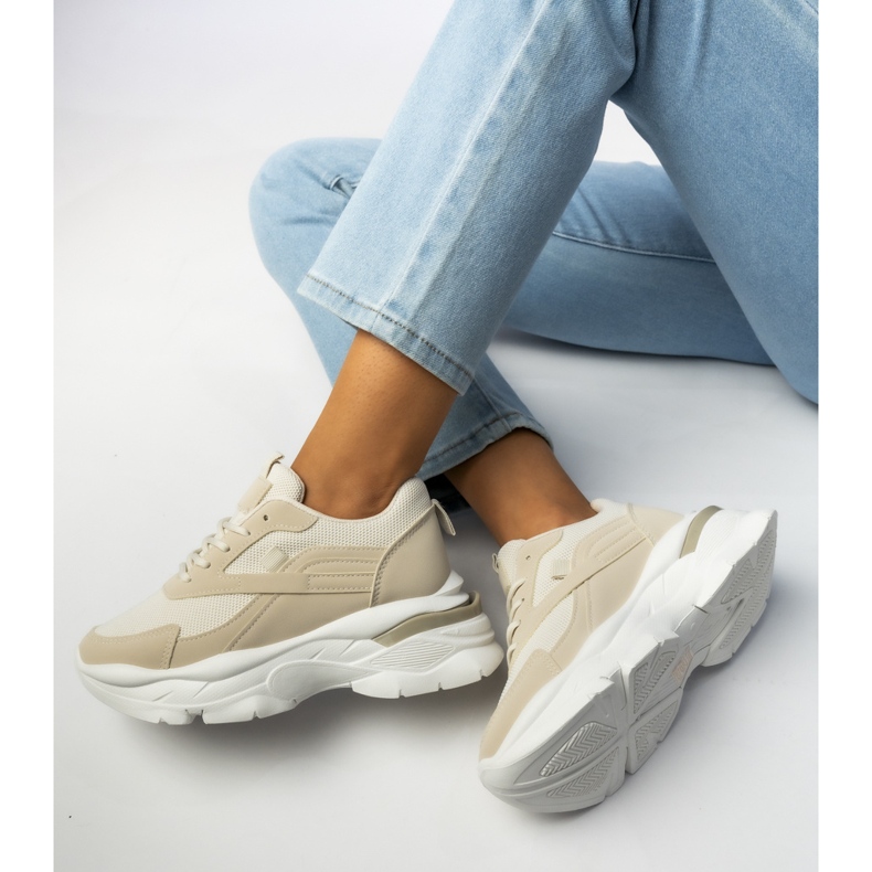 Női bézs sport cipők 1