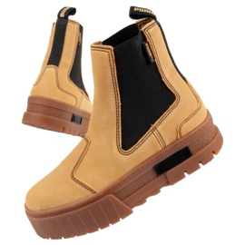 Puma Mayze Chelsea Suede W cipő 382829 04 barna 1