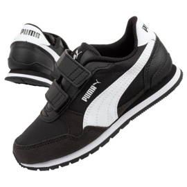 Puma St Runner cipő 384901 01 fekete 1