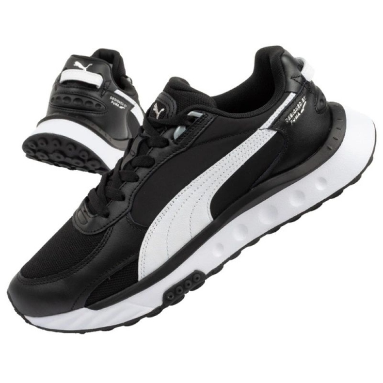 Puma Wild Rider Route cipő 381597 05 fekete 1
