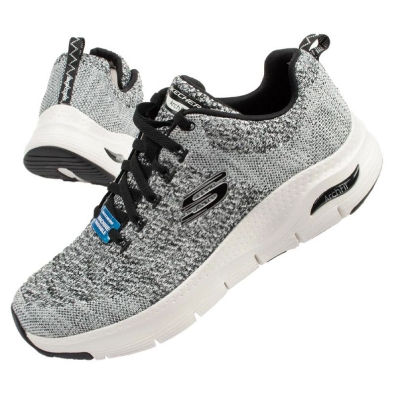 Skechers Arch Fit 232041/WBK cipő szürke 1