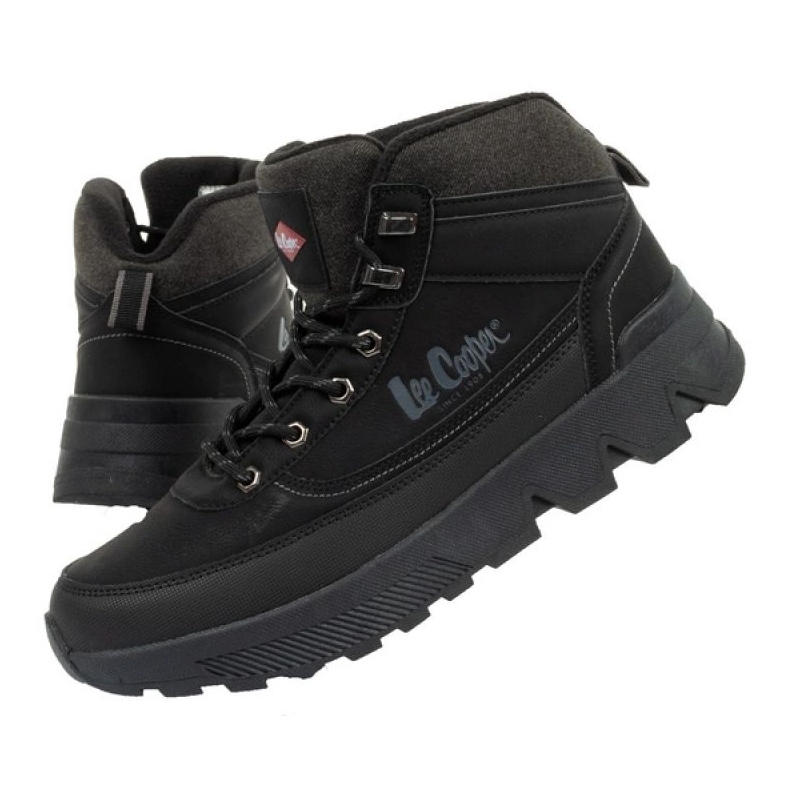 Lee Cooper LCJ-24-01-2952M téli csizma fekete 2