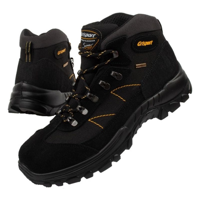 Grisport Nero Gritex 13362S86G trekking cipő fekete 2