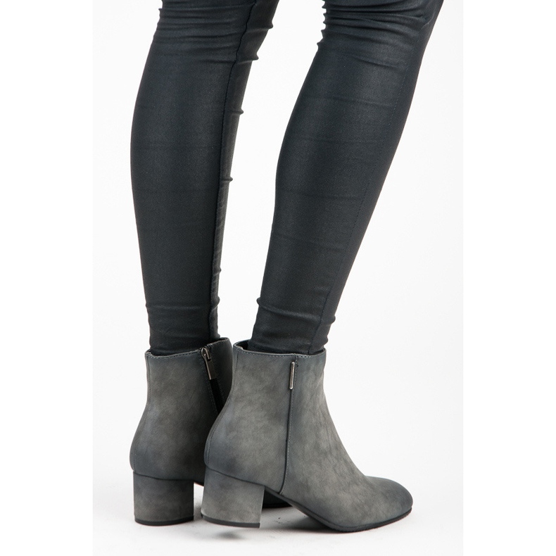 Vinceza Alacsony sarkú csizma szürke 1