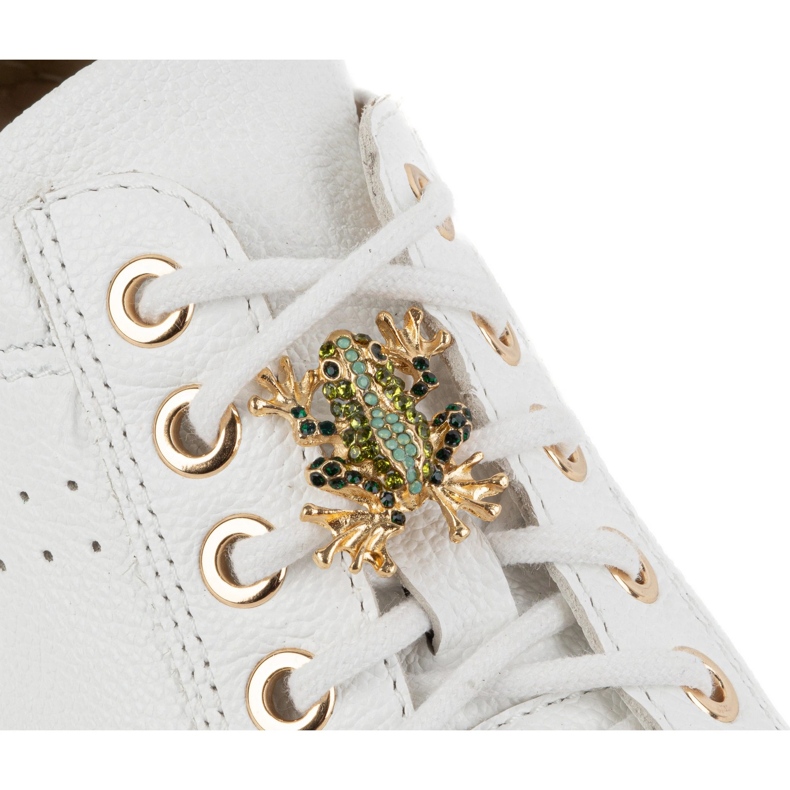 Olivier Női bőrcipő cipők 1279 fehér 2