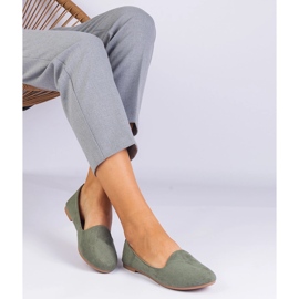 Zöld klasszikus balerinák az Ekozamszból 2