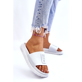 Női Big Star papucs LL274428 fehér 1