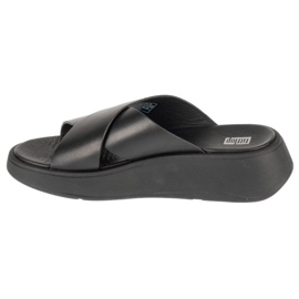 Fitflop f-módos lapos formájú cipők FW5-090 fekete 1 Fitflop f-módos lapos formájú cipők FW5-090 fekete 1