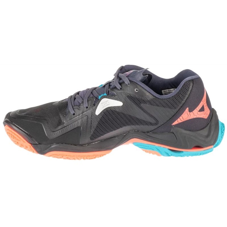 Mizuno Wave Lightning Z8 v1ga240006 cipő fekete 1