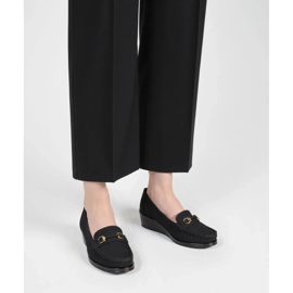 Női Mirena Black Loafers fekete 1
