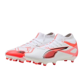 Puma Ultra 5 Play+ FG/AG 108168 01 Football cipő fehér 1