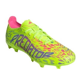 Adidas Predator League FG/MG JH6471 labdarúgó cipő zöld 1