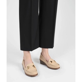 Női velora bézs loaferek 1 Női velora bézs loaferek 1