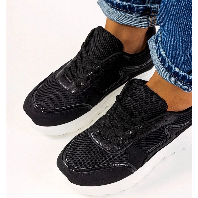 D/GMR Fekete Basemat női tornacipő 2