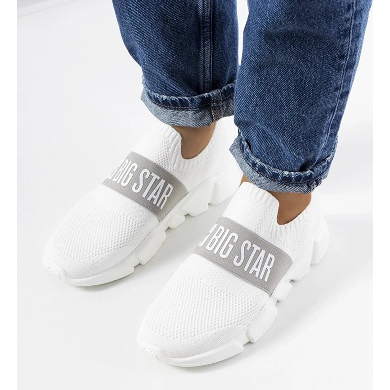 D/GMR Fehér sportcipő Big Star JJ274297 2