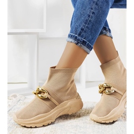 D/GMR Martin barna magasszárú tornacipője 1