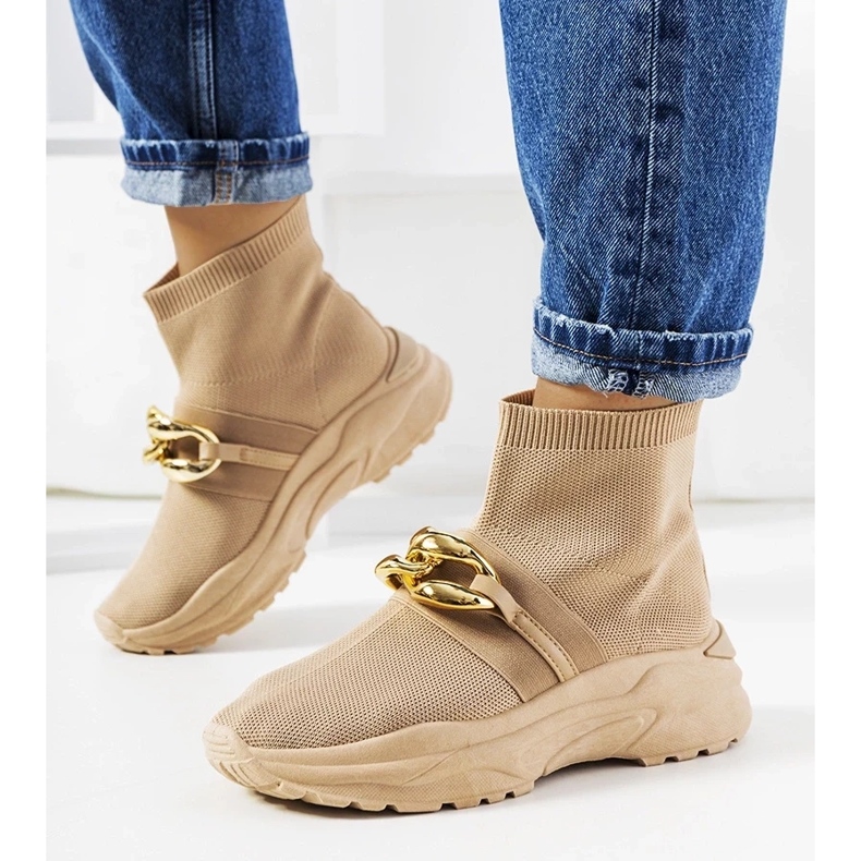 D/GMR Martin barna magasszárú tornacipője 2