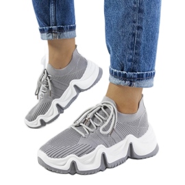 D/GMR Szürke sportcipő a Thornbertől 1