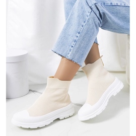 D/GMR Bézs színű Mickey boka tornacipő 1