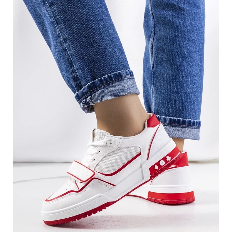 D/GMR Női piros Kadie tornacipő 2