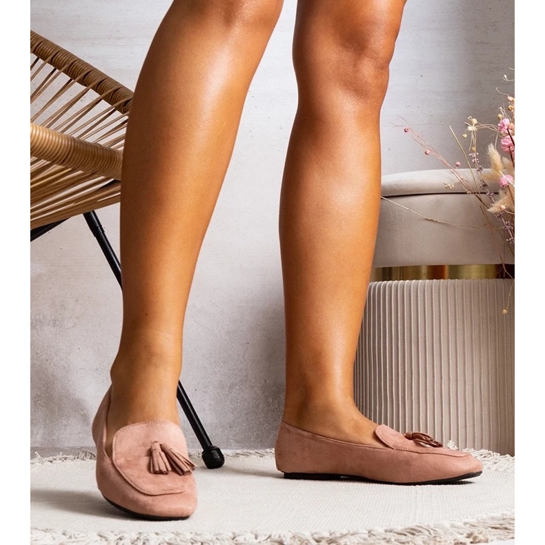 D/GMR Cillian rózsaszín öko-velúr balett lakások 2